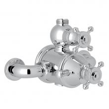 Perrin & Rowe U.5752X-APC - Georgian Era™ 3/4'' Exposed Therm Valve With Volume And Temperature Control