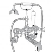 Perrin & Rowe U.3511X/1-APC - Edwardian™ Exposed Wall Mount Tub Filler