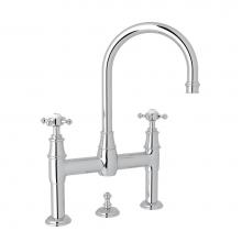 Perrin & Rowe U.3709X-APC-2 - Georgian Era™ Bridge Lavatory Faucet