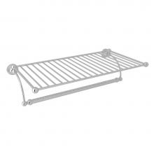 Perrin & Rowe U.6961APC - Edwardian™ Wall Mount Towel Shelf