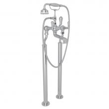 Perrin & Rowe U.3012LS/1-APC - Georgian Era™ Floor Mount Tub Filler