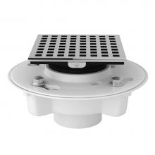 Perrin & Rowe SDPVC2/3-3143APC - PVC 2'' X 3'' Drain Kit With 3143 Matrix Decorative Cover