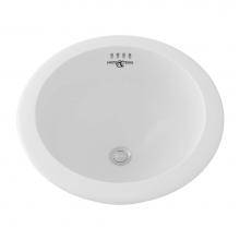 Perrin & Rowe U.2515WH - Round Undermount Lavatory Sink