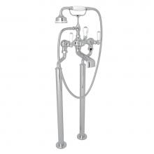 Perrin & Rowe U.3520L/1-APC - Edwardian™ Floor Mount Tub Filler