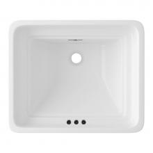 Perrin & Rowe U.2830WH - Rectangular Undermount Lavatory Sink