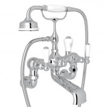 Perrin & Rowe U.3510L/1-APC - Edwardian™ Exposed Wall Mount Tub Filler