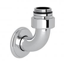 Perrin & Rowe U.5398APC - Exposed Thermostatic Valve Bottom Return Elbow