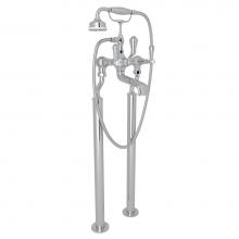 Perrin & Rowe U.3012LSP/1-APC - Georgian Era™ Floor Mount Tub Filler