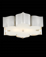 Currey 9999-0042 - Grand Lotus Silver Flush Mount