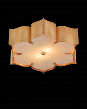 Currey 9999-0010 - Grand Lotus Gold Flush Mount