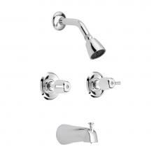 Mainline Collection 423175-CP - Centurion Two Handle Tub And Shower