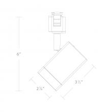 WAC Integrator Tier 1 L-7013-CS-BK - Ocularc 7013 - 5CCT Track Luminaire