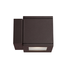 WAC Integrator Tier 1 WS-W2504-BZ - RUBIX Outdoor Wall Sconce Light