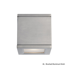 WAC Integrator Tier 1 WS-W2504-AL - RUBIX Outdoor Wall Sconce Light