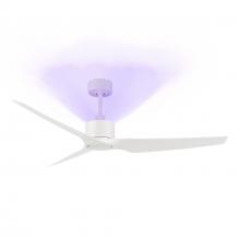 WAC Integrator Tier 1 F-069U-MW - Terminator Matte White UV Ceiling Fan