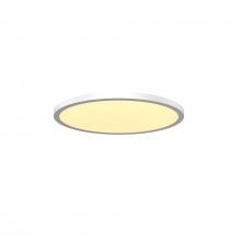 WAC Integrator Tier 1 FM-252124-CS-WT - Round 24" Flush Mount 5CCT