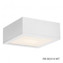 WAC Integrator Tier 1 FM-W2510-WT - RUBIX Outdoor Flush Mount Light