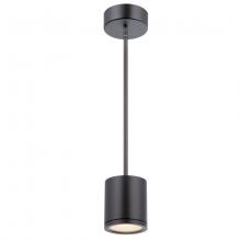 WAC Integrator Tier 1 PD-W2605-BK - TUBE Outdoor Pendant Light