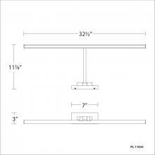 WAC Integrator Tier 1 PL-11033-AB - REED Picture Light