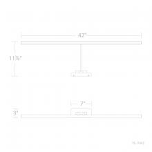 WAC Integrator Tier 1 PL-11042-AB - REED Picture Light