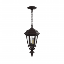 SNOC 11455-CB09C - Jamestown - Ceiling mount with chain closed bottom small format - 11455