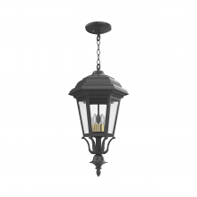 SNOC 31455-CB10C - Jamestown - Ceiling mount with chain large closed bottom - 31455