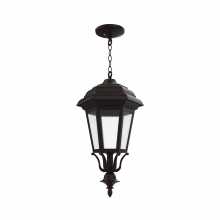 SNOC 31455-CH09-LD10C - Jamestown - Ceiling mount with chain large closed bottom - 31455