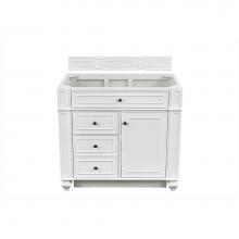 James Martin Furniture 157-V36-CWH - Bristol 36'' Single Vanity, Cottage White