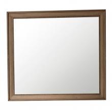 James Martin Furniture 157-M44-WW - Bristol 44'' Rectangular Mirror, White Washed Walnut