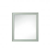 James Martin Furniture 157-M44-SGR - Bristol 44'' Rectangular Mirror, Sage Green