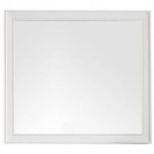 James Martin Furniture 157-M44-BW - Bristol 44'' Rectangular Mirror, Bright White