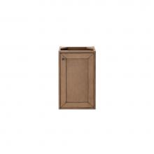 James Martin Furniture E303-V16-WW - Chianti 16'' Single Vanity Cabinet, Whitewashed Walnut