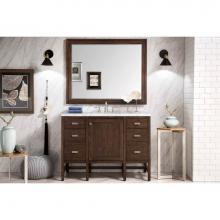 James Martin Furniture E444-V48-MCA - Addison 48'' Single Vanity Cabinet, Mid Century Acacia