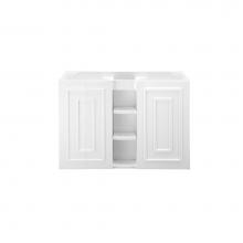 James Martin Furniture E110-V39.5-GW - Alicante'' 39.5'' Single Vanity Cabinet, Glossy White