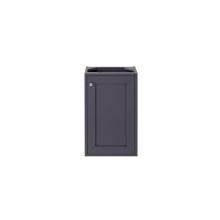 James Martin Furniture E303-V16-MG - Chianti 16'' Single Vanity Cabinet, Mineral Grey