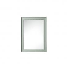 James Martin Furniture 157-M29-SGR - Bristol 29'' Rectangular Mirror, Sage Green