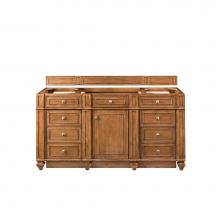 James Martin Furniture 157-V60S-SBR - Bristol 60'' Single Vanity, Saddle Brown