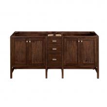 James Martin Furniture E444-V72-MCA - Addison 72'' Double Vanity Cabinet, Mid Century Acacia