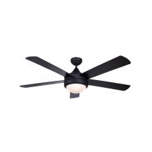 Canarm CF52P175BK - Preston XVII Matte Black Ceiling Fan