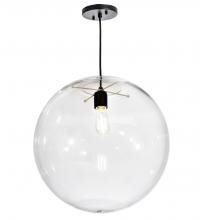 Meyda White 195612 - 18" Wide Bola Pendant