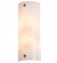 Meyda White 199067 - 7" Wide Metro Fusion Wall Sconce