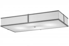 Meyda White 247758 - 48" Long Quadrato Oblong Flushmount