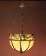 Meyda White 27778 - 16" Wide Camel Basket Inverted Pendant