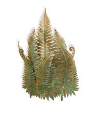 Meyda White 71281 - 16" Wide Fern Wall Sconce