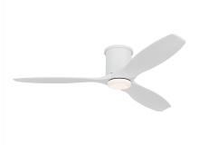 Visual Comfort & Co. Fan Collection 3CNHSM52RZWD - Collins 52-inch indoor/outdoor Energy Star smart integrated LED dimmable hugger ceiling fan