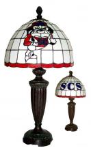 College Lamps and Accessories SCS500 - South Carolina State Tiffany Desk Lamp