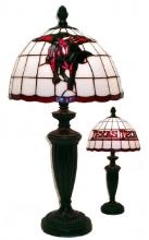 College Lamps and Accessories TTECH500 - Texas Tech Tiffany Desk Lamp