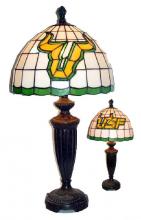 College Lamps and Accessories USF500 - South Florida Tiffany Desk Lamp