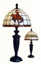 College Lamps and Accessories WYO500 - Wyoming Tiffany Desk Lamp
